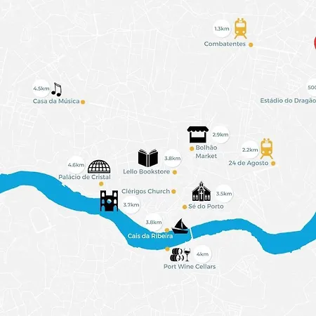 Appartement Antas Executive Porto